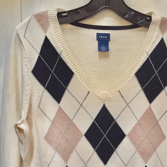 Women’s Argyle Izod Sweater - Picture 5 of 5